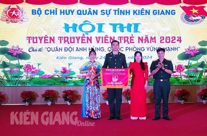 Hội thi tuyên truyền viên trẻ trong lực lượng vũ trang tỉnh Kiên Giang